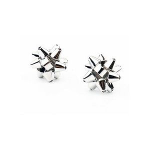 Kate Spade Bourgeois Bow Stud Earrings -Silver-New